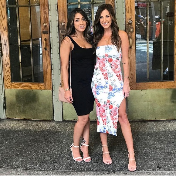 Floral Strapless Dress - Picture 4 of 6